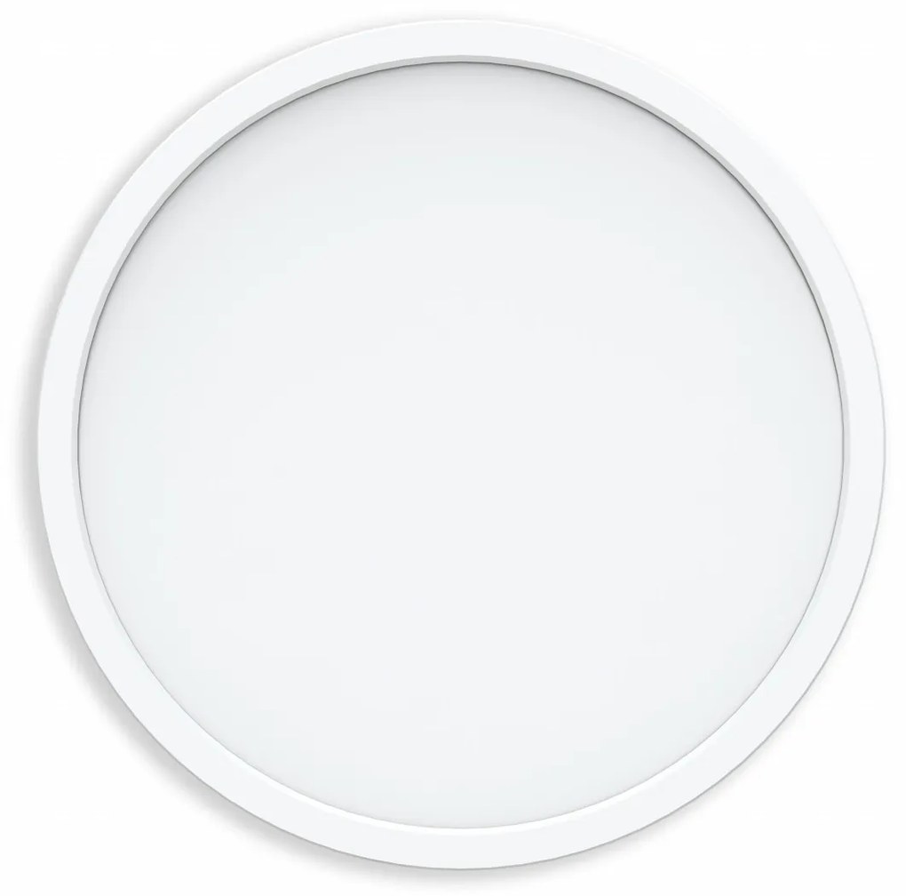 Plafoniera LED Glitter KL151085, dimabila, 36W, 3500lm, lumina calda+neutra+rece, IP20, alba, Klausen