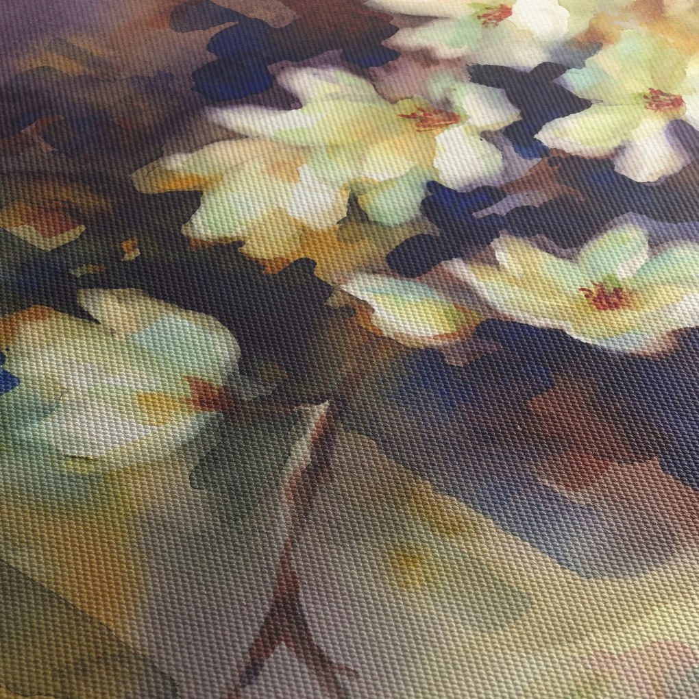 Tablou - Magnolii albe, pictură (70x50 cm)
