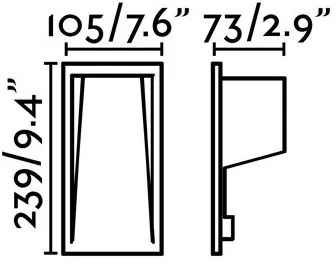 Corp de iluminat LED încastrat de exterior FARO 70833 SOUN-2 LED/5W/230V IP65