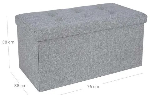 Bancă SULTAN, gri deschis