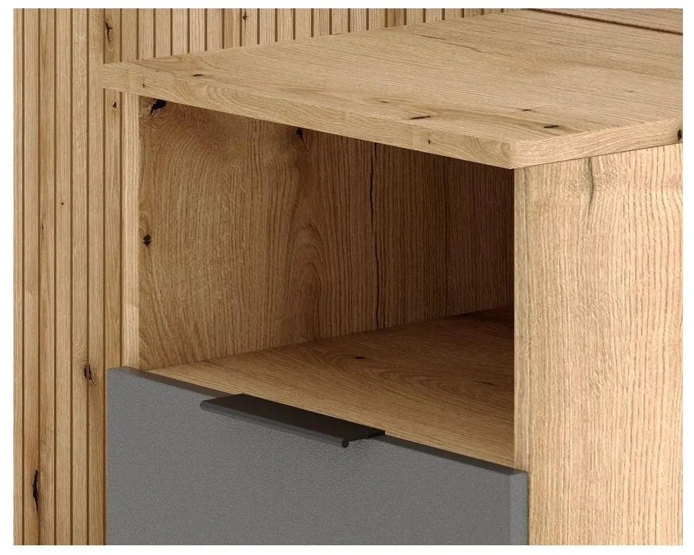 Mobilier hol Nadrano (stejar evoke + grafit) . 1097142
