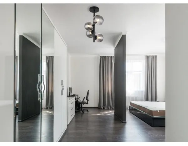 Lustră LED pe tijă RIHA 4xG9/3W/230V Globo 56133-4D