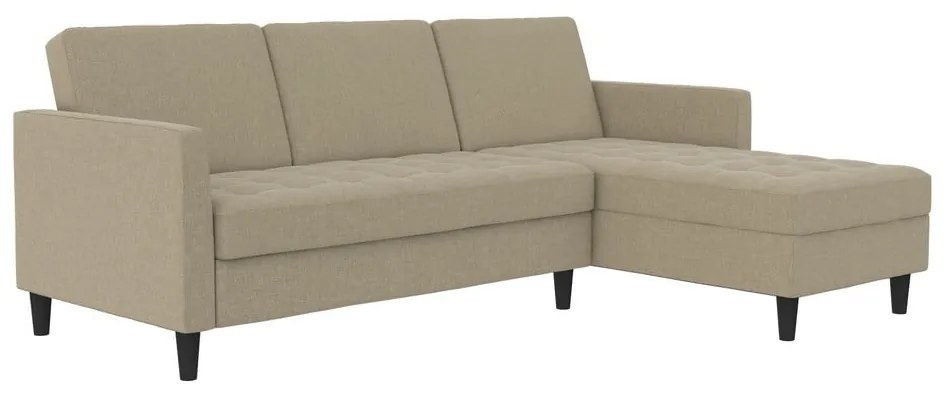 Colțar bej extensibil Presley – Støraa