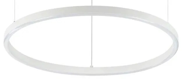 Ideal Lux - Lustră LED suspendată cu cablu ORACLE SLIM LED/29W/230V 2700K Ø 50 cm albă
