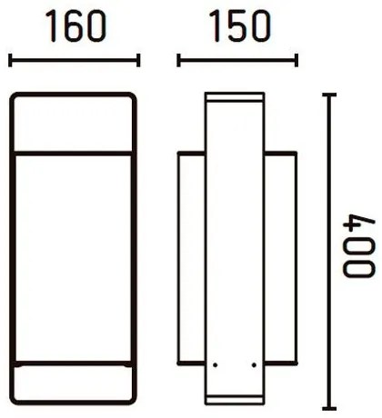 Veioza, lampa de masa H-40cm Lula 28385