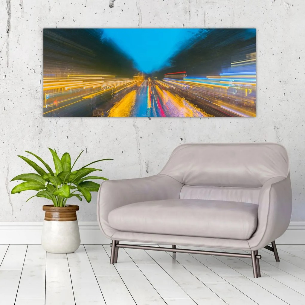 Tablou - Pictură abstractă (120x50 cm)