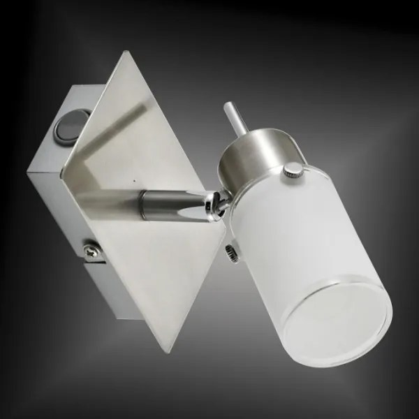 Spot LED de perete JUST LIGHT. 11931-55 MAX 1xGU10/4W/230V crom