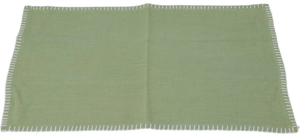Set suporturi de farfurii verde 48 x 33 cm