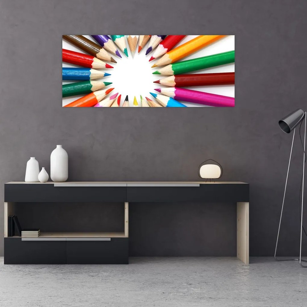 Tablou creioane (120x50 cm)