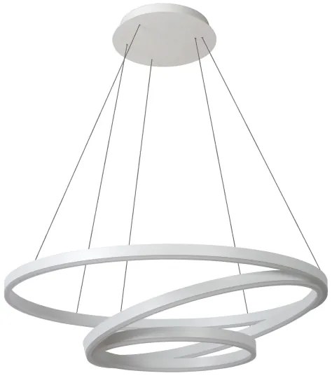 Lustră LED dimabilă pe cablu Lucide 46402/99/31 TRINITI LED/136W/230V white