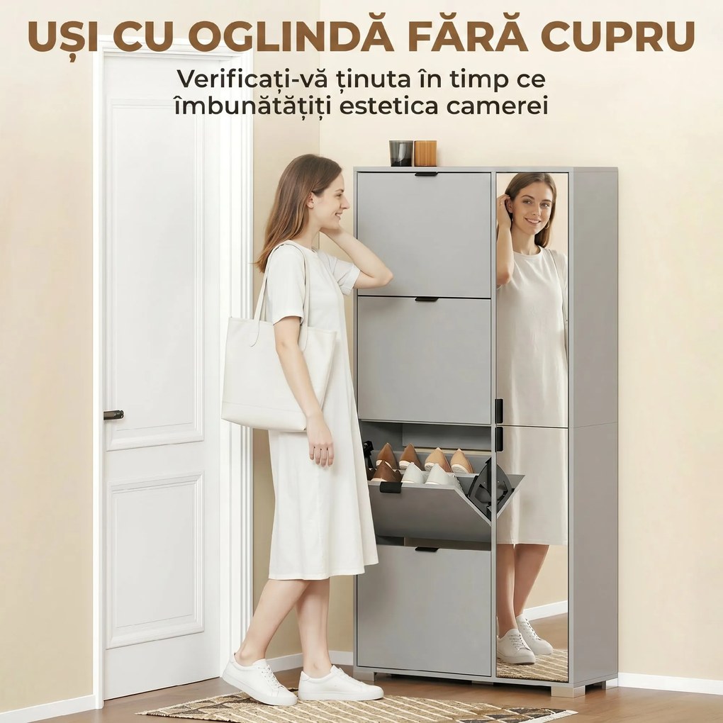 HOMCOM dulap încălțăminte | Aosom Romania