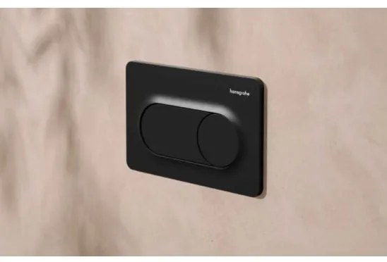 Clapeta de actionare, negru mat, Hansgrohe iFrame Original S