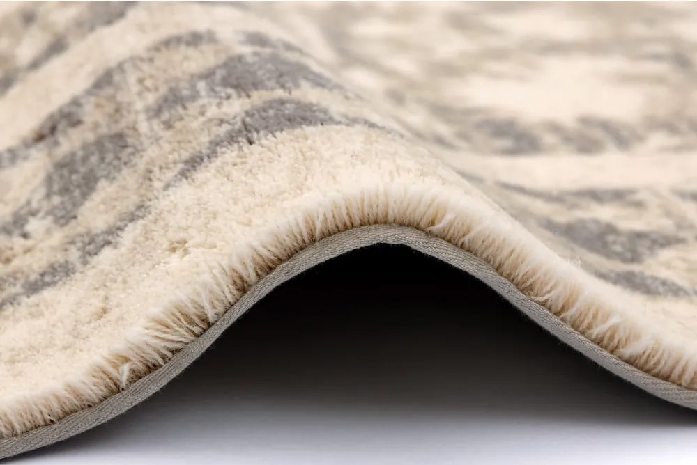 Covor bej din lână 200x300 cm Agnus Granny – Agnella