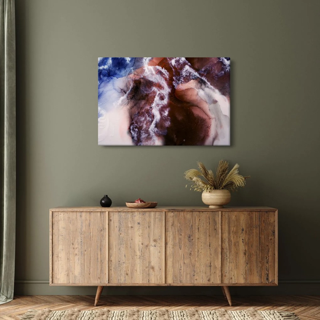 Tablou - Marmură violet N⁰3 (90x60 cm)