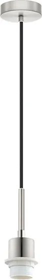 Brilagi - Lustră LED suspendată pe cablu NUBILA 1xE27/60W/230V Ø 14 cm negru/verde