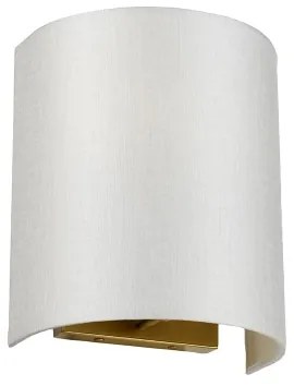 Elstead DL-COOPER-S-IV-AB - Aplica de perete COOPER, 1xE27/60W/230V, aurie