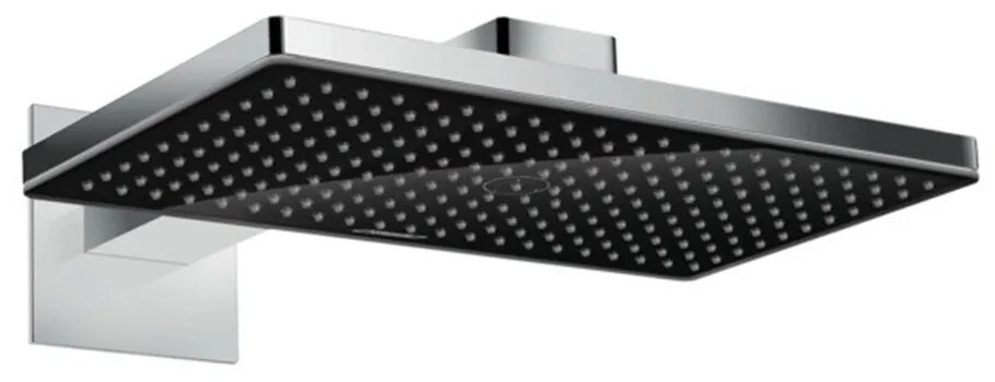 Palarie cu brat de dus Hansgrohe Rainmaker Select 460 negru - crom 1 functie