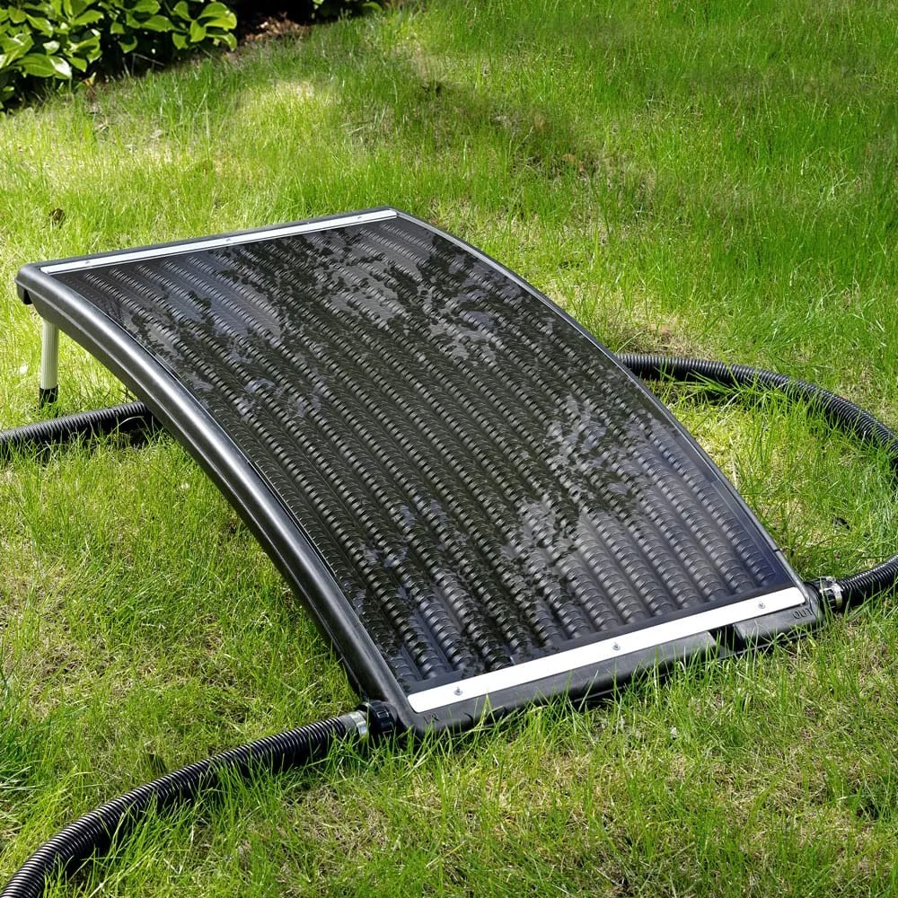 Deuba Panou solar pentru incalzirea apei 110x69x14cm - antracit
