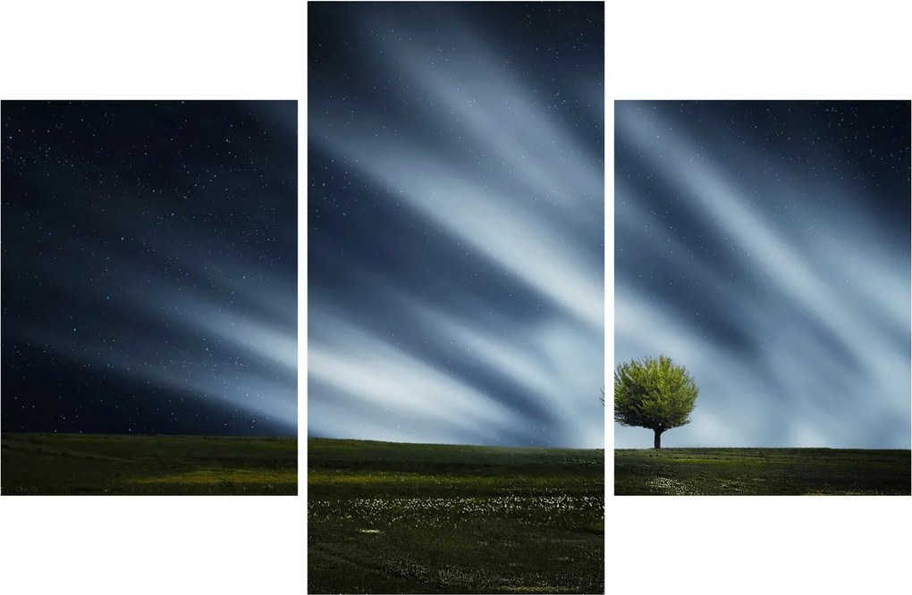 Tablou -Aurora boreală (90x60 cm)