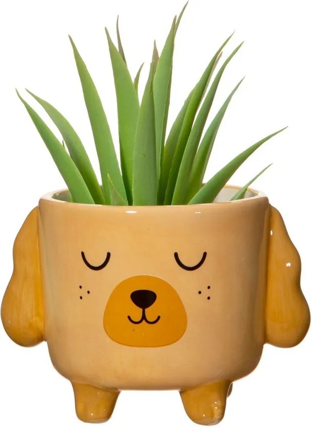 Ghiveci decorativ din piatră pictată manual ø 7,5 cm Cockapoo – Sass &amp; Belle