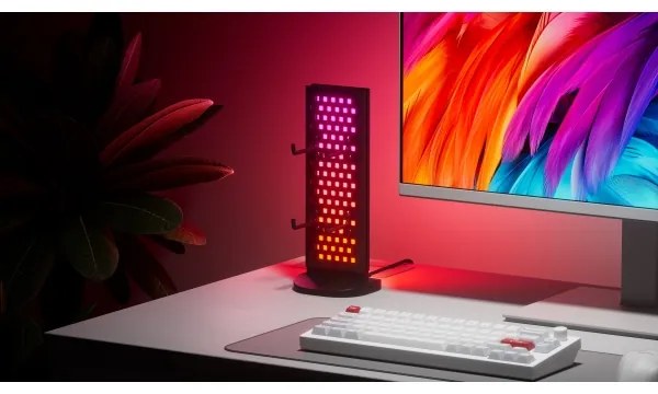 Stație LED RGBIC dimabilă de încărcare de masă Nanoleaf N7602K00-1LB 2700-6500K 5V negru