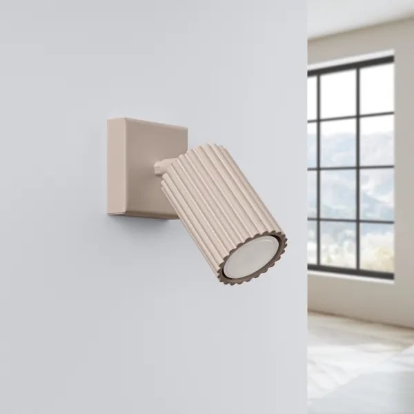 Brilagi - Aplică spot LED de perete CRESTO 1xGU10/10W/230V taupe