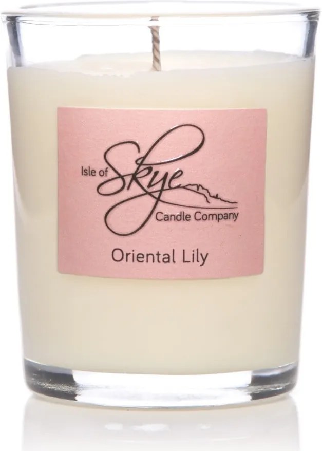 Lumânare cu aromă de trandafir, bergamotă și mandarine Skye Candles Container, timp de ardere 12 ore
