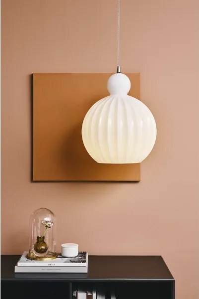 Halo Design 737321 - Lustră suspendată BALL BALL, 1xE27/40W/230V, Ø 32 cm, alb