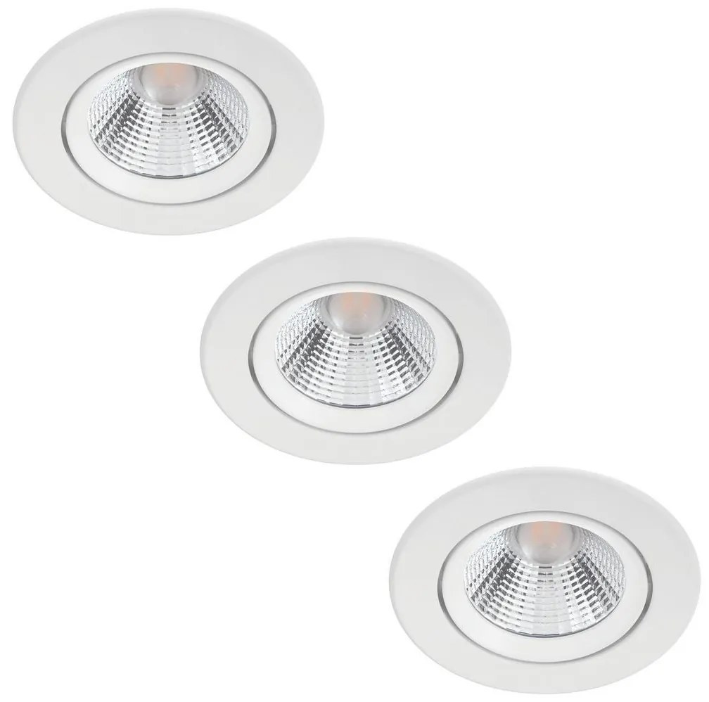 SET 3x plafonieră LED încastrată DIVE LED/5,5W/230V 2700K Philips