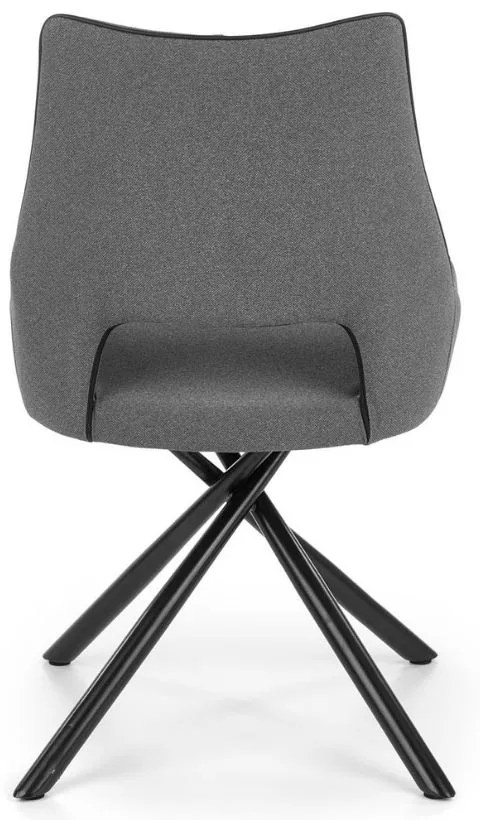Scaun de bucaterie Varian, gri/negru