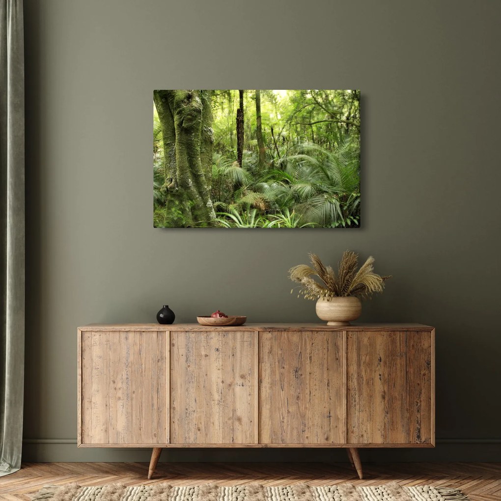 Tablou - Pădure tropicală (90x60 cm)