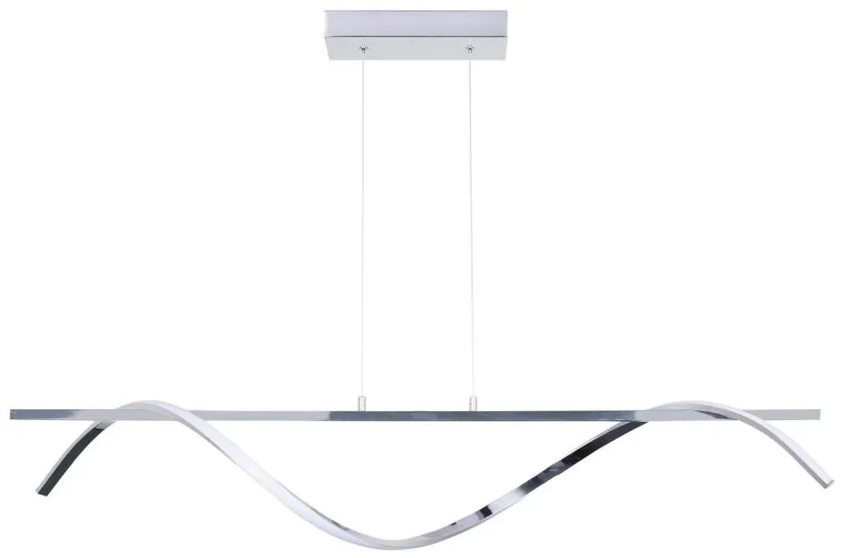 Lustră LED pe cablu RUMBA LED/23W/230V 4000K crom lucios