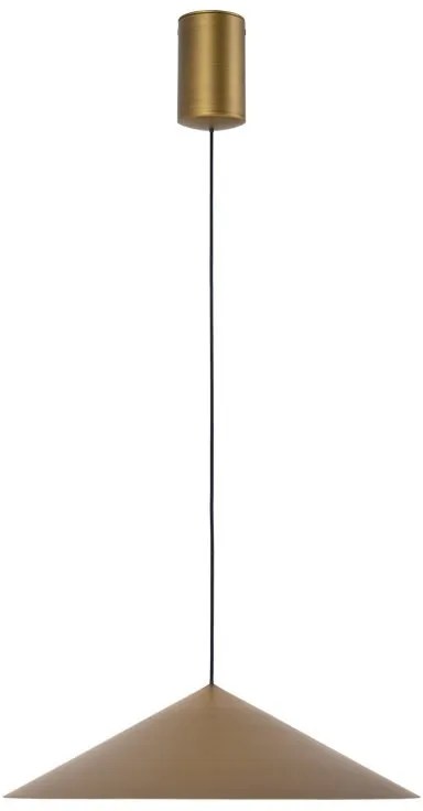 Lustra/Pendul LED stil minimalist CONO D-30cm leather