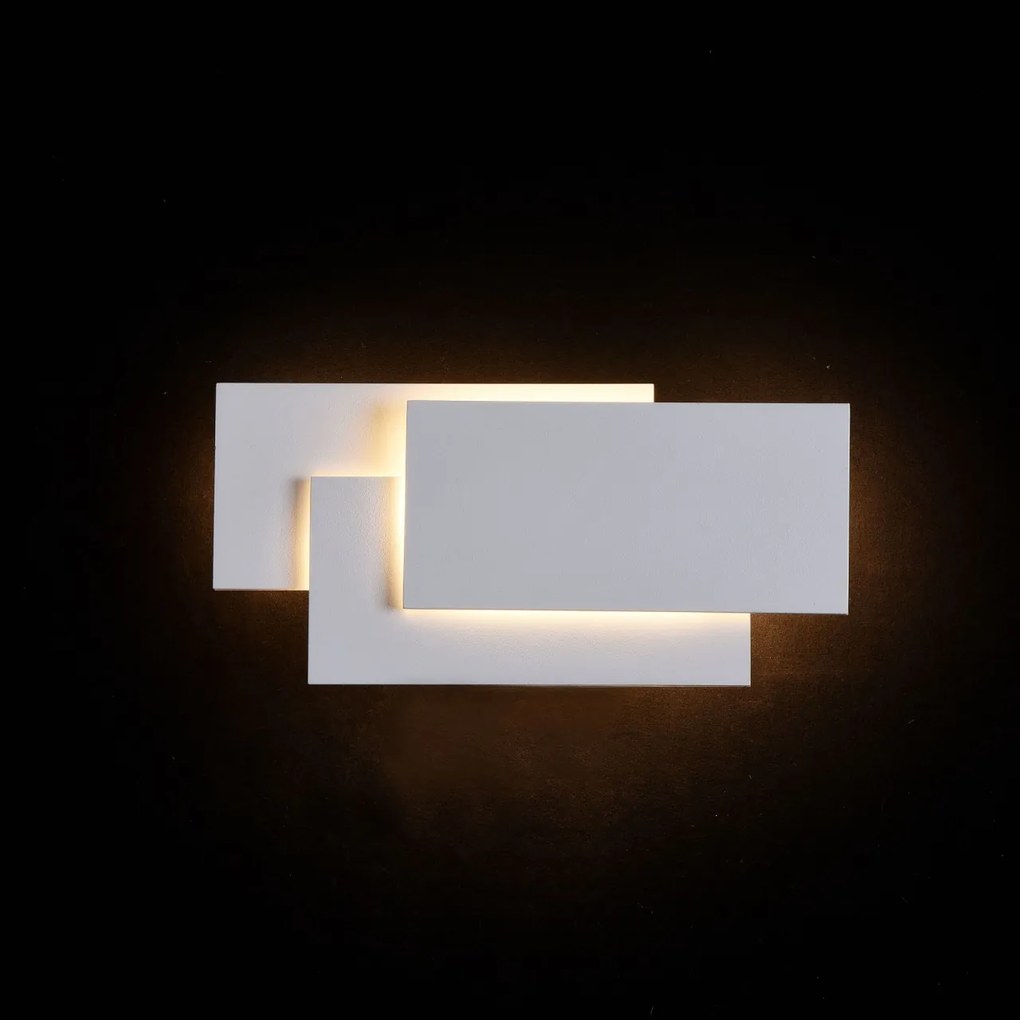 Aplica de perete LED design modern Kona alb MYC804WL-L12W