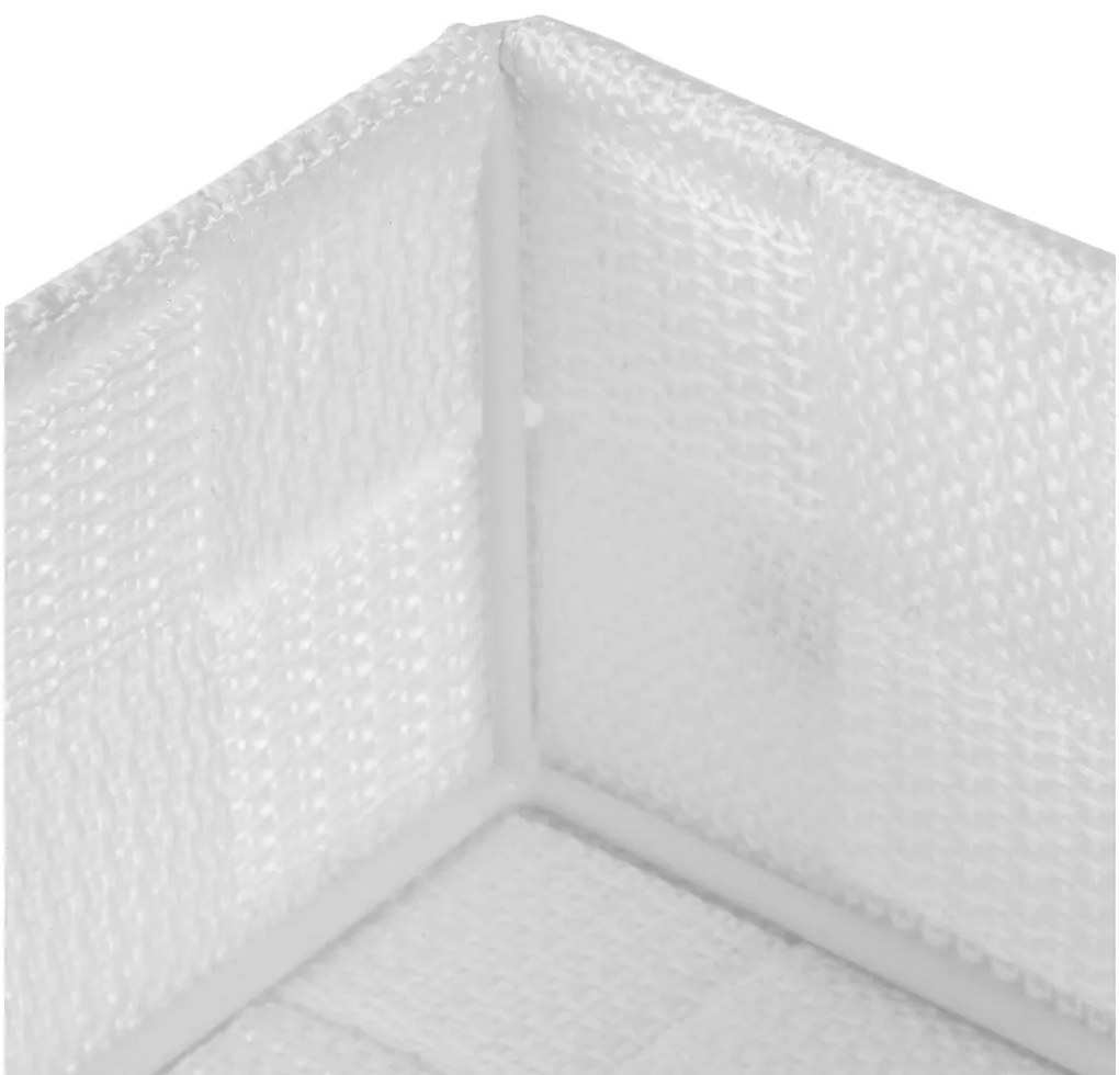 Organizator de depozitare Compactor S TEX,12 x 12 x 7 cm, alb, S