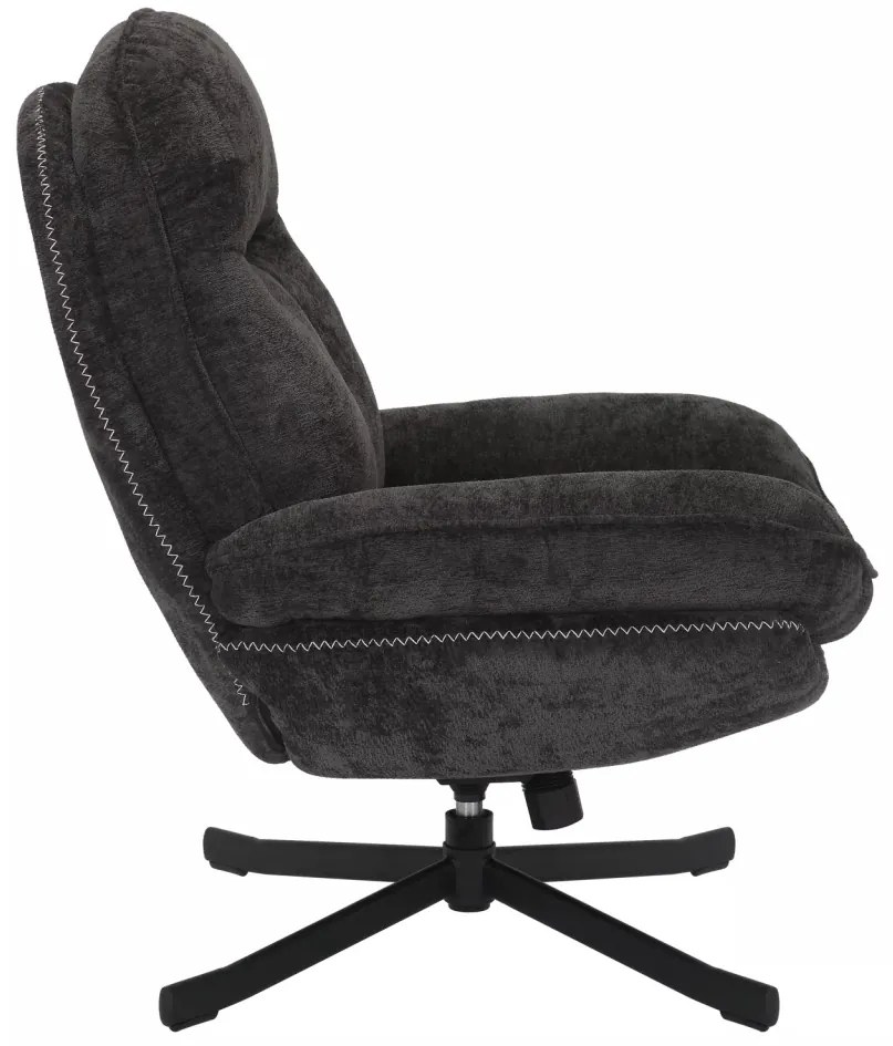 Fotoliu Harper negru/negru Tap.242