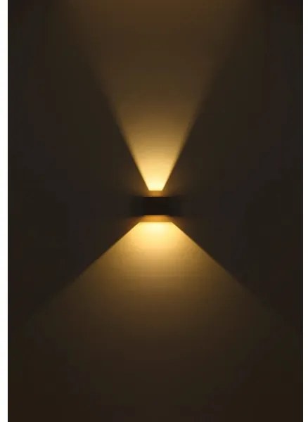 Aplică LED Globo 15553W1W ALINA LED/8W/230V maro