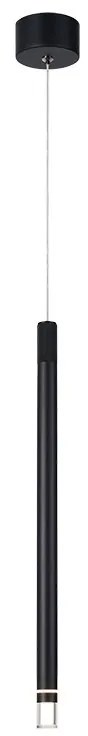 Pendul LED stil minimalist MOANA negru MA-8971