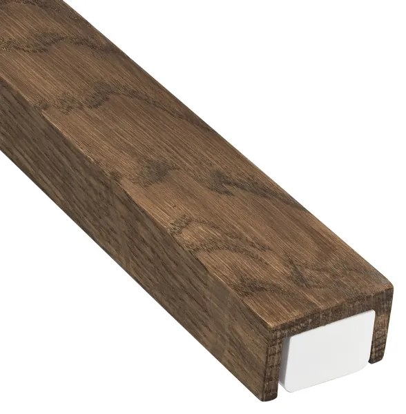 Aplică LED pentru oglindă Brilagi WOODY MIRROR LED/15W/230V IP44 stejar/alb