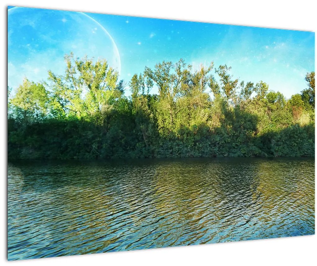 Tablou - lac (90x60 cm)