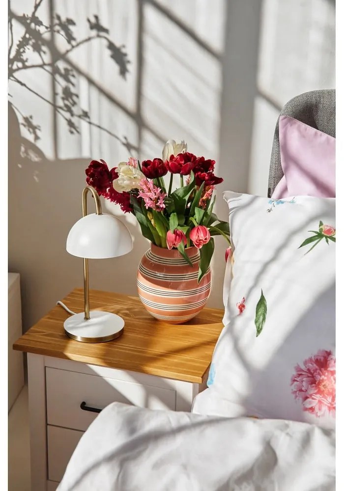 Lenjerie de pat din bumbac pentru pat dublu Bonami Selection Blush, 200 x 220 cm