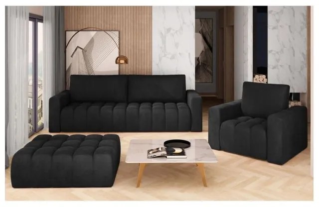 Scaune Lazaro 245cm negru