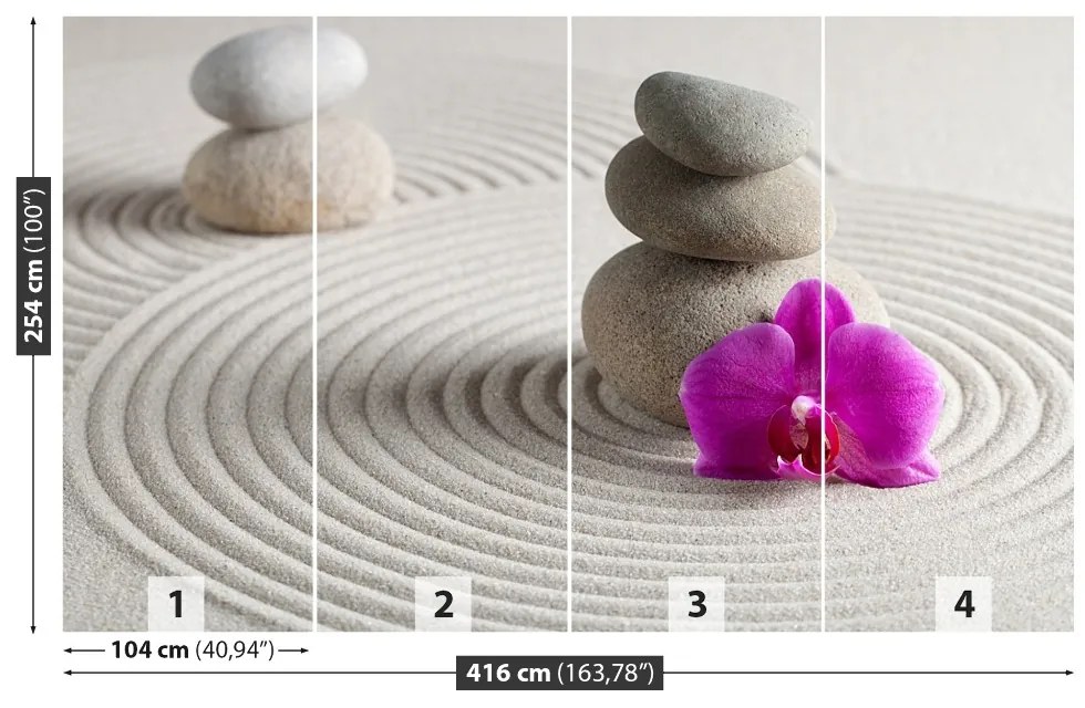 Fototapet Zen Stones
