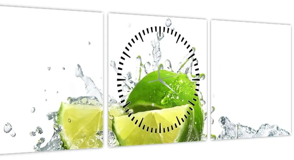 Tablou - Limes (cu ceas) (90x30 cm)