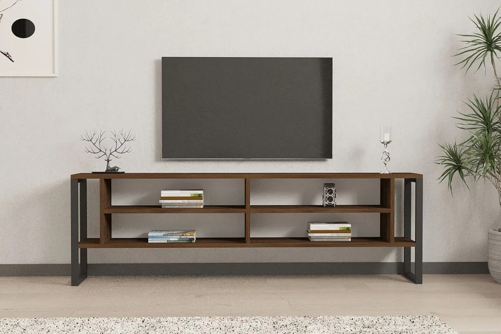Comoda tv Cupe culoare antracit 160 cm