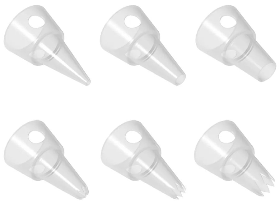 Kit pentru ornare tort numărul de atașamente 6 buc. Decomax – Lékué