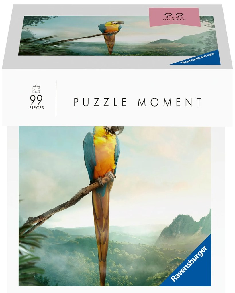 PUZZLE PAPAGAL, 99 PIESE - RAVENSBURGER (RVSPA16539)