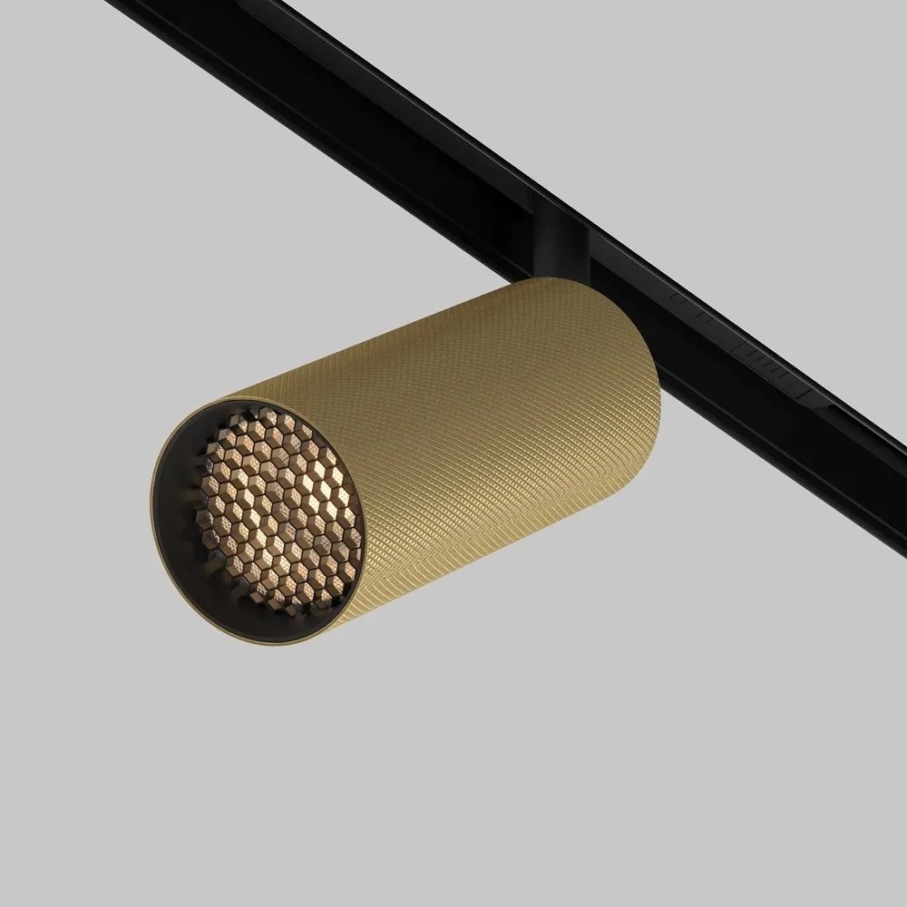 Spot LED, accesoriu pentru sina magnetica Exility, Artisan auriu mat 4000K