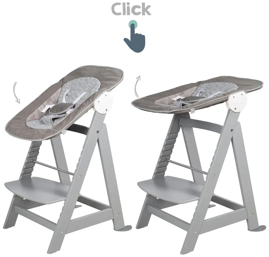 Scaun de masă pentru bebe taupe Miffy – Roba