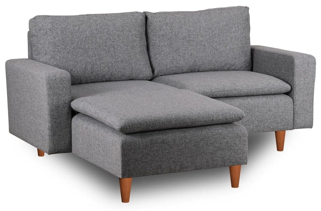 Canapea de colț Lungo Mini - Light Grey